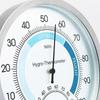 Indoor Analog Hygrometer Thermometer - High Quality Stainless Steel Humidity Meter And Roo - Ya