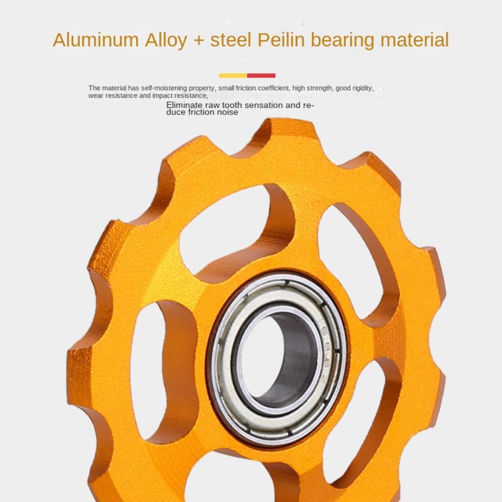 Aluminum Alloy Bicycle Jockey Roller 5 Colors Bearing Guide Wheel Rear Derailleur
