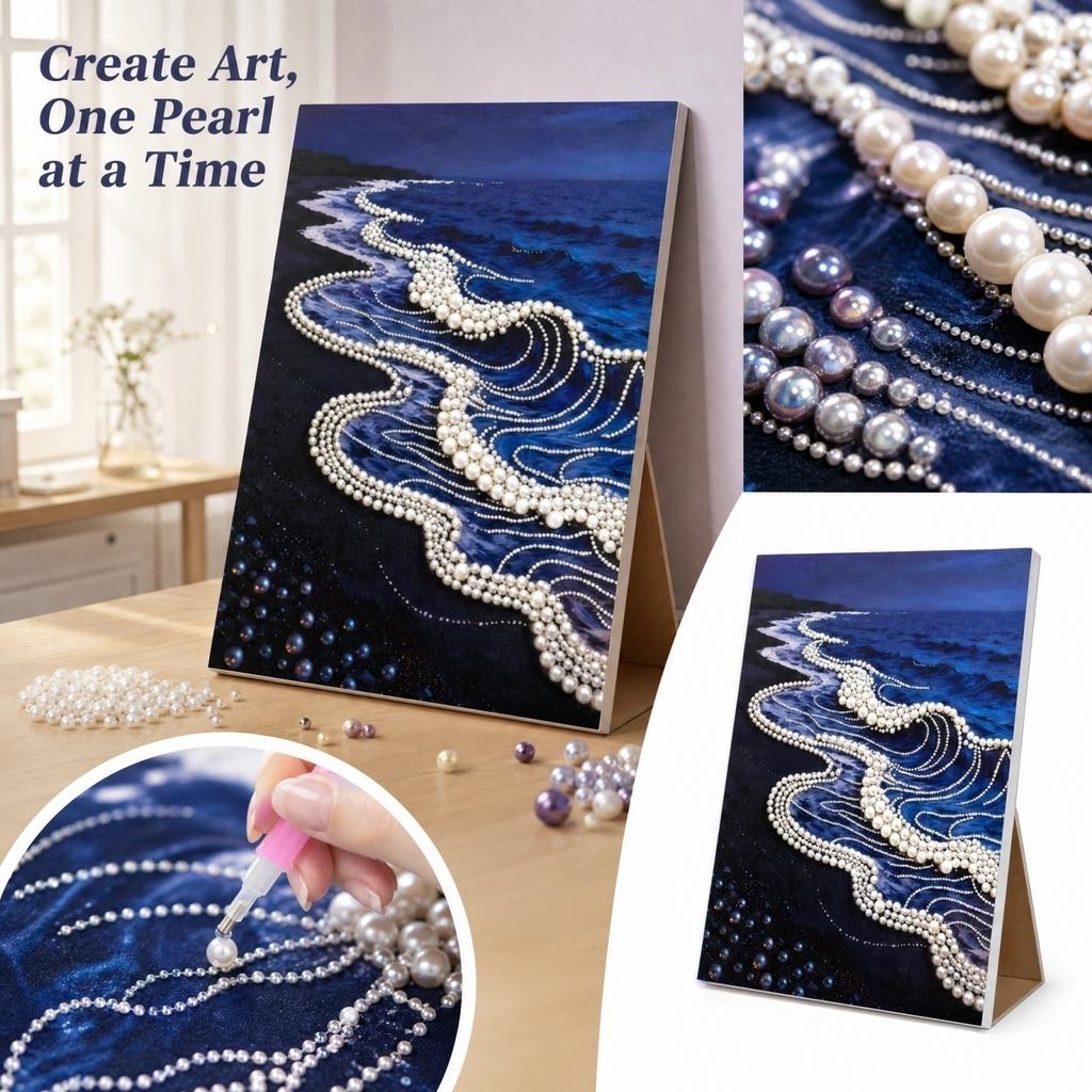 Painting Supplies Kit with Beads and for DIY Projects