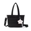 Boshiho Quilted Tote Bag for Women, Large Capacity, Nylon, Zippered, A4 Size, Lightweight, Suitcase Compatible, Dividers, 2-Way, Perfect for