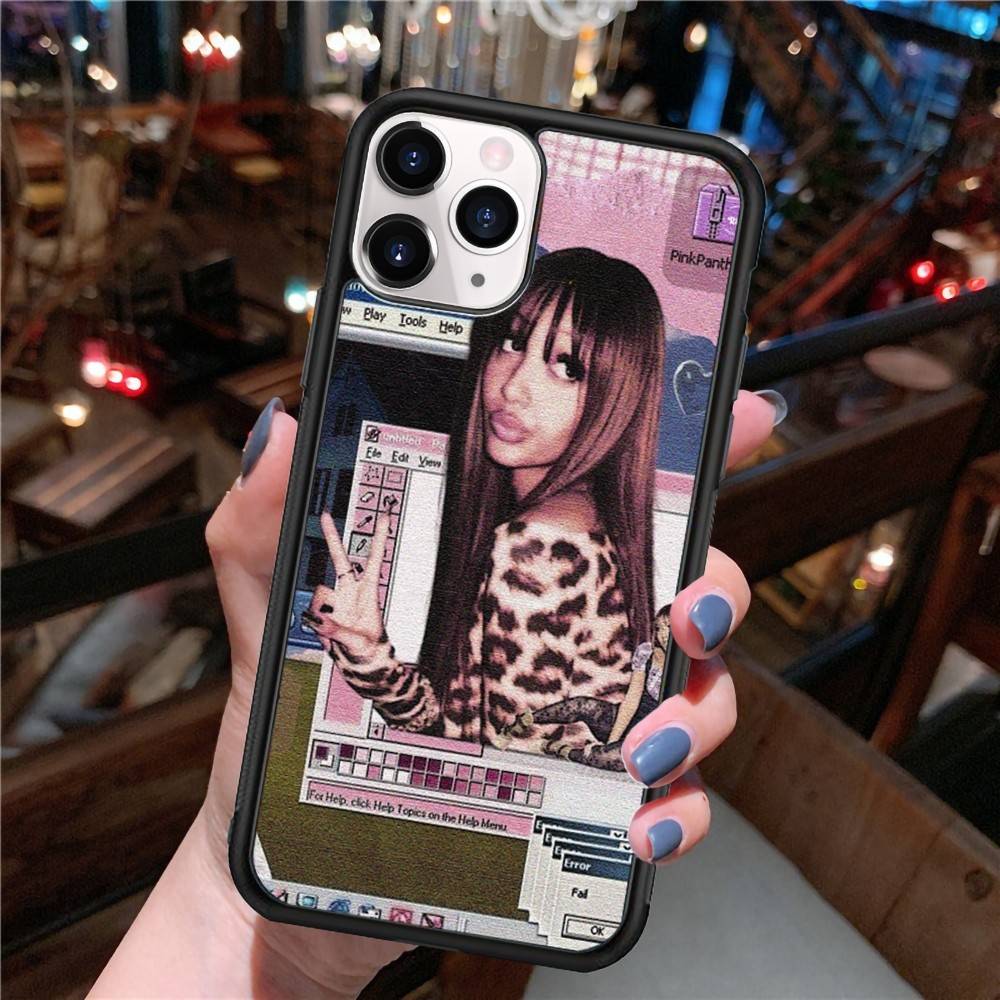 Singer P-Pinkpantheress Phone Case For IPhone 16 Pro Max 15 14 Plus 14 13 12 11 17 PC+TPU Cases Back Cover
