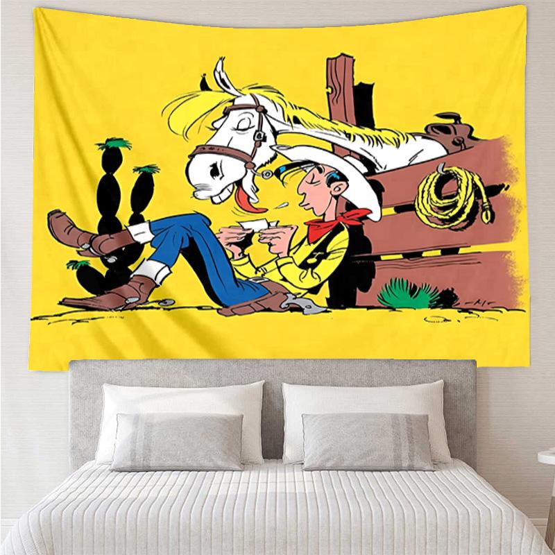 Luke Wild West Quick-Dry Tapestry Hanging for Bedroom,Livingroom, Playroom,Decor Art Room Wall Tapestry Holiday and Birthday Gifts