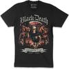 Black Death European Tour Goth Metal Style Rat T-Shirt