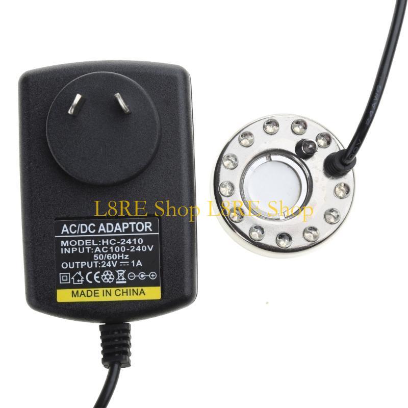 L8RE 24V Ultrazvukový výrobník mlhy pro s LED osvětlením Fontána Mlžný stroj Atomizér Mini Mlha