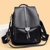 PU Backpack Women's Lightweight Backpack Multi-functional Shoulder Bag