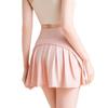 Notting Yoga Women's High Waist Pleated A-line Sport Skirt with Ice Sense Two-piece Design
