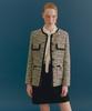 Dear. K Martin K Tweed Half Jacket Swjkok0300