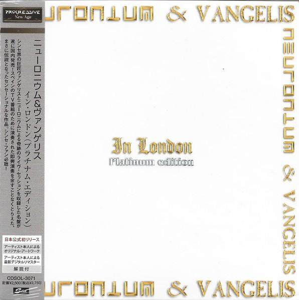 CD NEURONIUM, VANGELIS - In London (Platinum Edition) CDSOL3071 SOLID/NEURONIUM 2022 Japan Obi New Age & Easy Listening