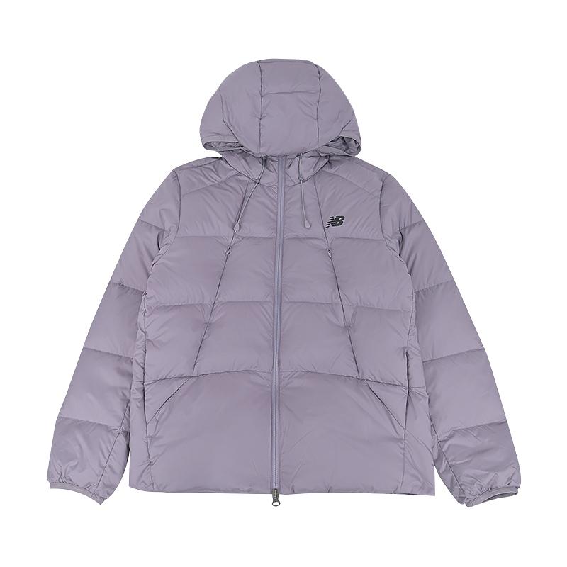 New Balance Down Jackets Men s Purple Hooded Moderate NPF44011-PUR M