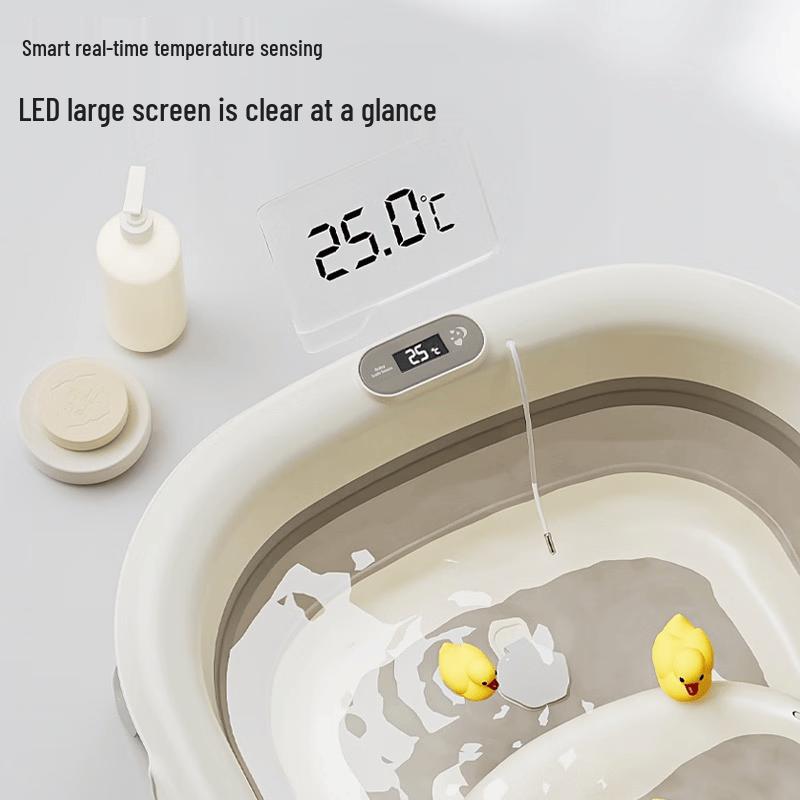 JINGRUIXIANG Foldable Baby Bathtub