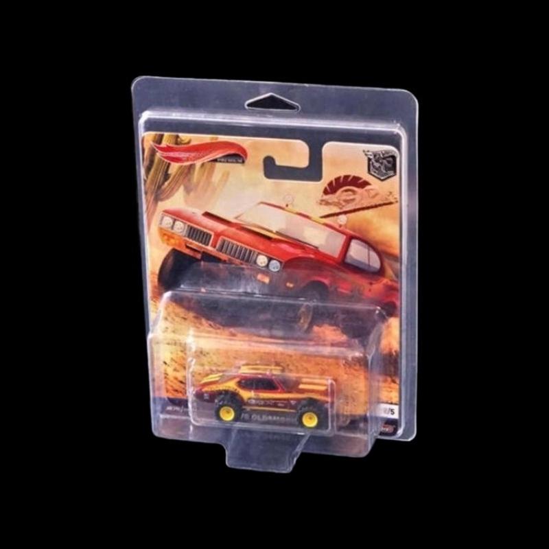 10/20/30PCS Car Toy Transparent Display Case for Hotwheels Protective Shell Boulevard Team Transport Model Card Board Collect
