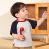LUSON Baby Boys Raglan Sleeve Color-Block T-Shirt