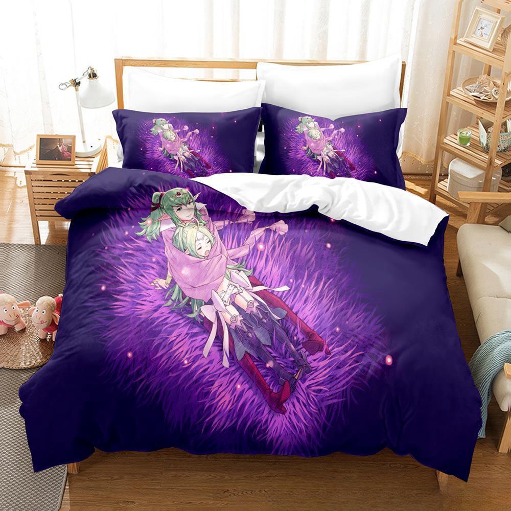 Game Fire Emblem Engage Bedding Set Duvet Cover Comforter Bed Set Quilt Cover Pillowcase King Queen Twin Size Boys Girls Adult