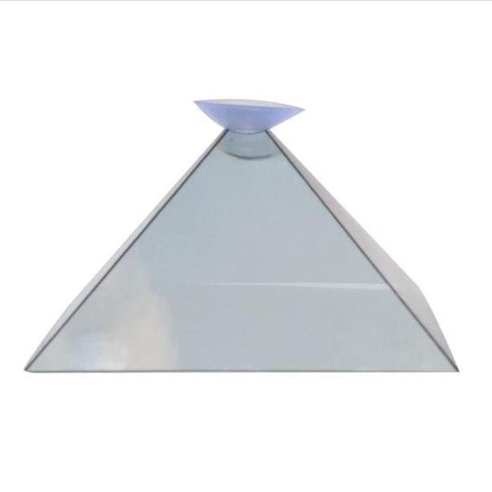 Advertise Smartphones Holographic Pyramid Display 3d Holo Box 3d Hologram Smartphone