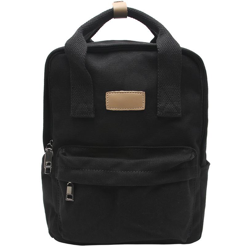 Backpack Women s Backpack Versatile Canvas Bag Size Multifunctional Casual Student School Bag