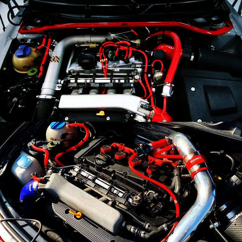 3 Meter Blue Red Black Inner Diameter 3mm 4mm 5mm 6mm 7mm Car Vacuum Line Silicone Hose Auto Intercooler Line Pipe Tube