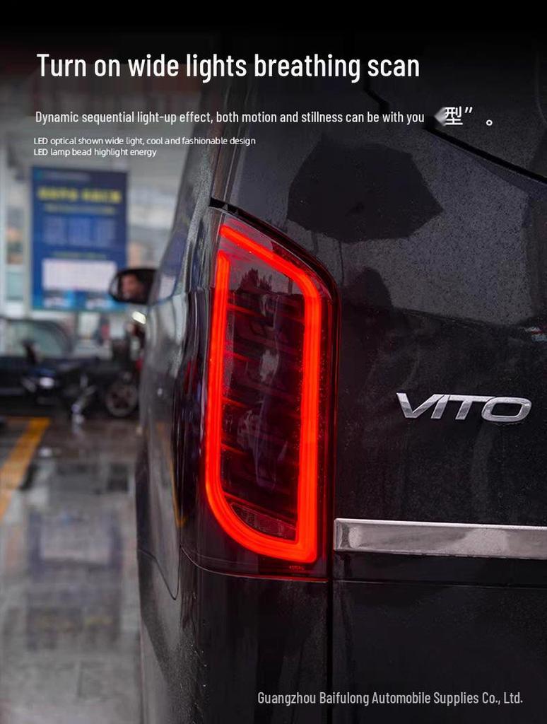 Mercedes-Benz V-Class LED Taillight Assembly Maybach Style (2016/2023 Models)