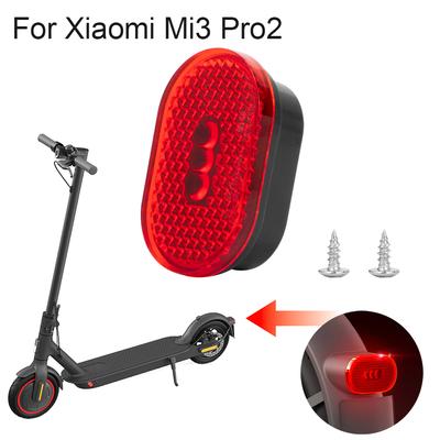 Para Xiaomi Pro 2 luces traseras LED guardabarros trasero pantalla de lámpara de freno pantalla de lámpara trasera scooter eléctrico luz trasera de freno