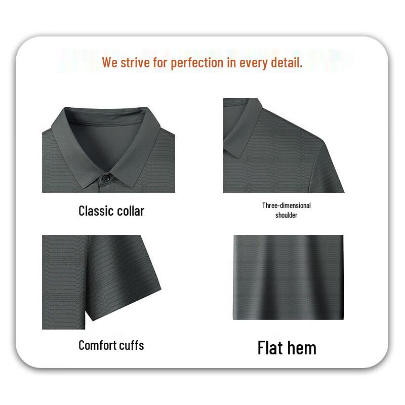 Tucano Men's Ice-Silk Breathable Polo Shirt