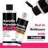 Transparent Quick Dry Epoxy Resin Sealer For DIY Art Projects Jewelry Coating Waterproof Non Yellowing 60/120ml Bottle