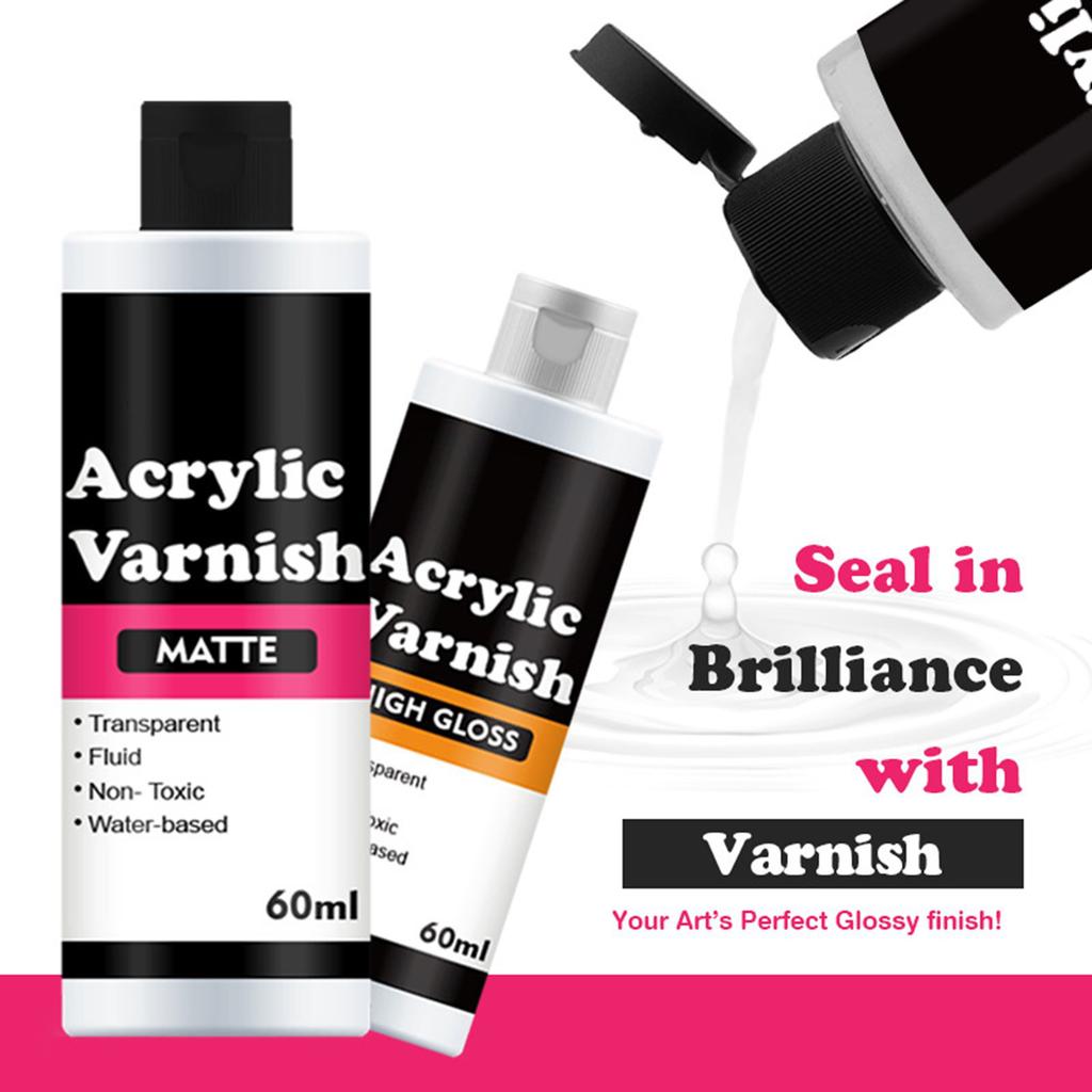 Transparent Quick Dry Epoxy Resin Sealer For DIY Art Projects Jewelry Coating Waterproof Non Yellowing 60/120ml Bottle