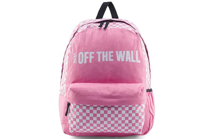 Vans Cotton With Polyester Backpack Regular Women s Pink VN0A3UQSUV6
