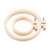 Practical Plastic Handcraft Vintage Pattern Cross Stitch Frame Embroidery Hoop Ring Sewing Tools Needle Arts