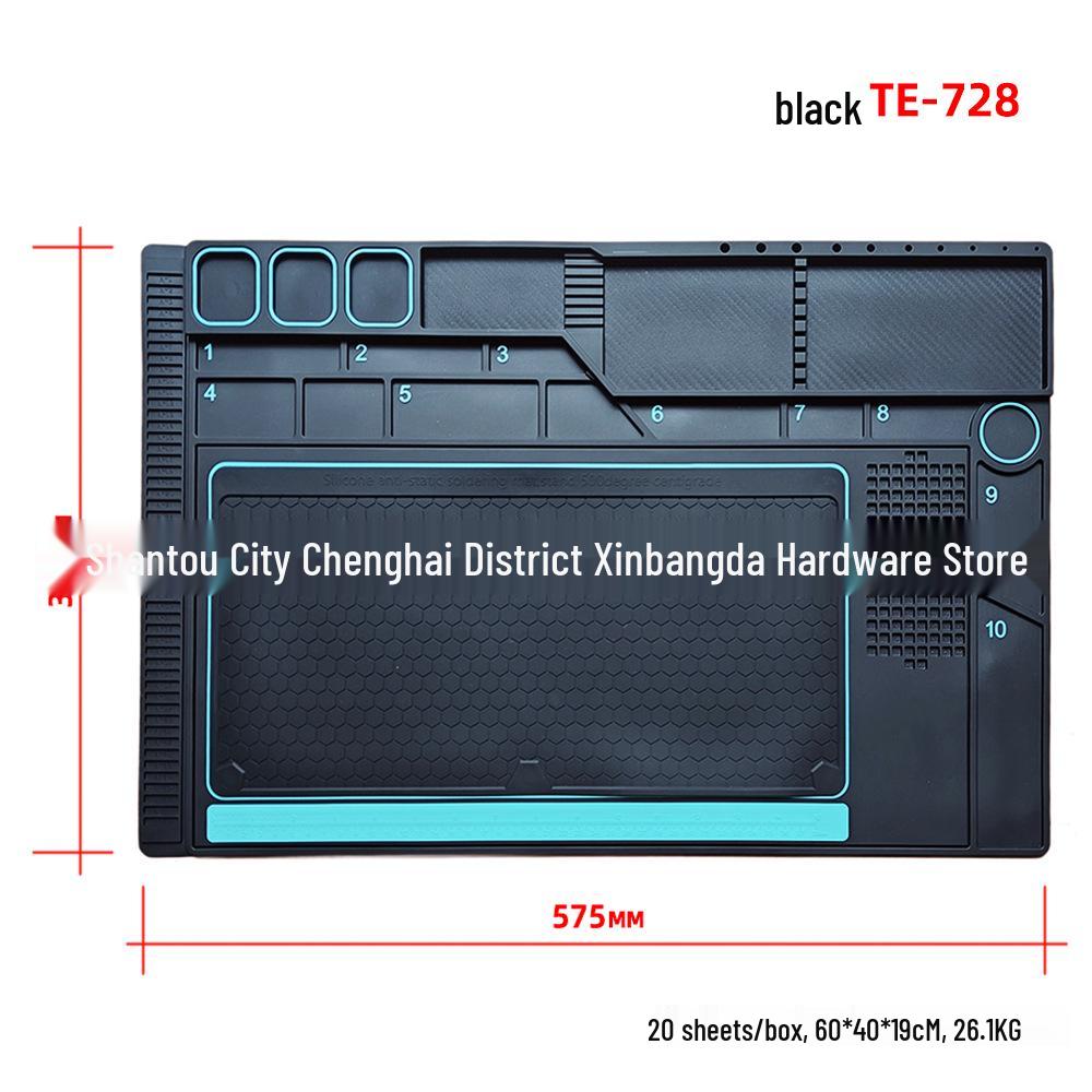 High-Temperature Resistant Magnetic Silicone Repair Pad for Phones