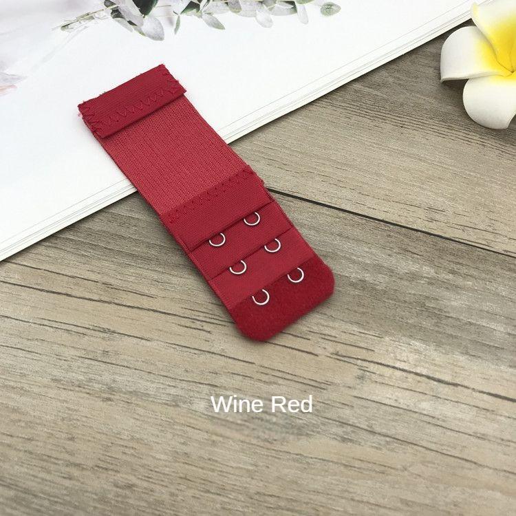 Elastic Elastic Small Two Breasted Underwear Extension Buckle Bra Extender Hook and Eye Closure Breasted Three Rows 2 Buckle Extension Buckle