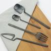 32Pcs Matt Schwarz Besteck Messer Gabel Löffel Abendessen Geschirr 304 Edelstahl Geschirr Bar Party Besteck Besteck Set