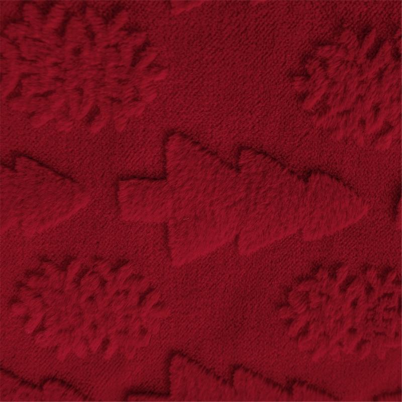 Christmas Celebration Pillow Cover With Invisible Closure Simple Cleaning Sturdy for Living Room Bedroom