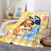 1 Stück B-Blucy Decke, Geschenk, für Männer und Frauen, Weiche Decke, Gut für Schlafsofa Couch Reisen, Leichte Flanelldecke