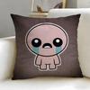Trendy TThe Binding of Isaacable Cushion Cover Soft  EasyWash Pillow Case  Versatile for Couch Bed Travel and Office
