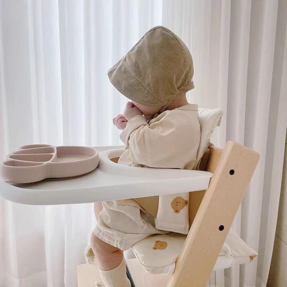 Portable Baby Dining Chair Cushion Infant Cute Animal Pattern Seat Cushion Comfort Soft Non-Slip Seat Liner Pad Kids