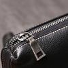 Men'S Genuine Leather Clutch Bag Women'S Soft Leather Long Wallet Simple Cowhide Mobile Phone Bag
