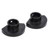 RC Rear Axle Tube Cap Improve Balance Rustproof Brass Rear Axle Counterweight for SCX10 PRO Black
