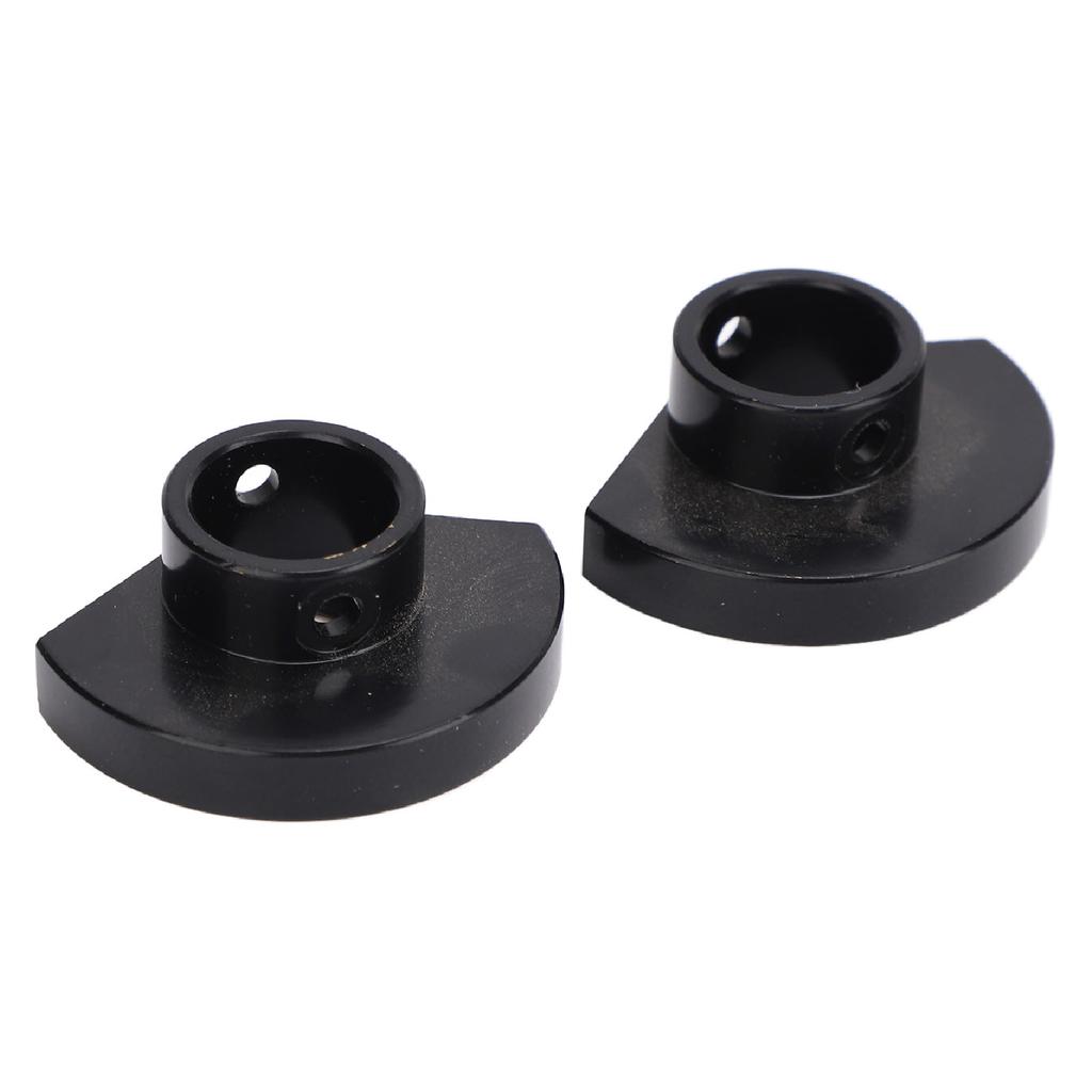 RC Rear Axle Tube Cap Improve Balance Rustproof Brass Rear Axle Counterweight for SCX10 PRO Black