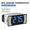 115/230V Thermostat Digital Temperature Controller Relay with NTC Probe For Refrigeration Heating Cooling Defrosting