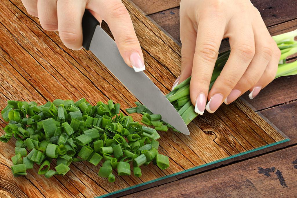 SZKLANA PŁYTA OCHRONNA NA KUCHENKĘ 70x52 DREWNO