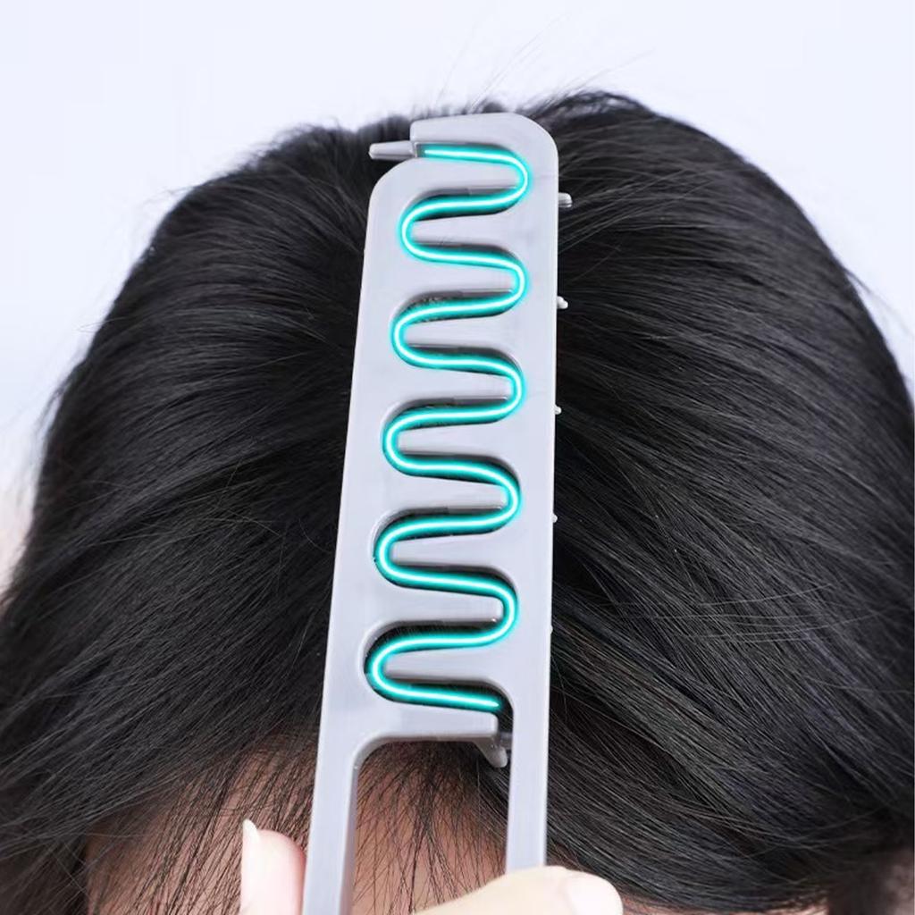 Texture Comb Foldable Voluminous Wide Toothed Hair Comb Multi Functional Styling Tool for Men Women 2 Pcs Folding Texture Comb