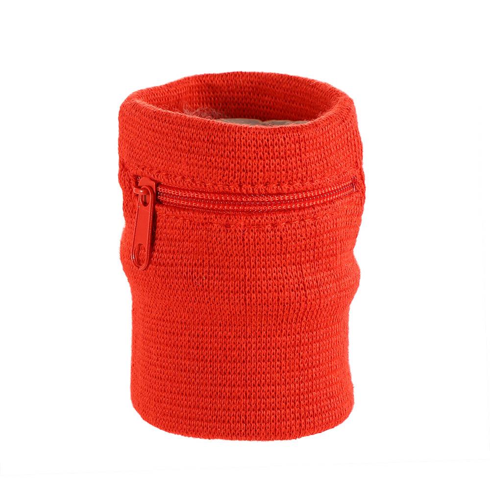 Travel Sweat Band Breathable Wrist Protection Hand Guards Running Wristband Wrist Purse Bag Arm Band Bag Zipper Wrist Pouch