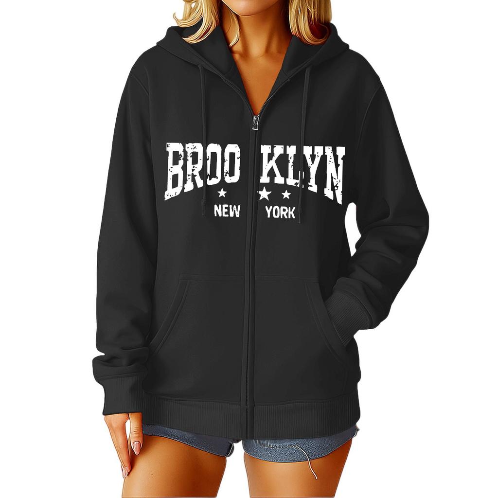 Womens Hoodies Fall Game Day Sweatshirts  Casual Long Sleeve Loose Coat Fall Hoodie Sweatshirt