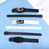 1Pc Adjustable Ski Strap With Fixing Buckle And Screws Binding Attachment With Ratchet Tongue Ladder To Secure Shoelaces