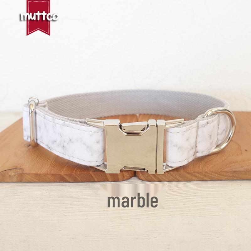 MUTTCO Zinc Alloy Dog Collar UDC-085 Medium