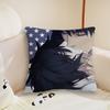 game art manga anime Slow Damage Towa cushion cover Plush Fabric Soft Double Sided Print Sofa Cushion Cover Throw Pillow Covers
