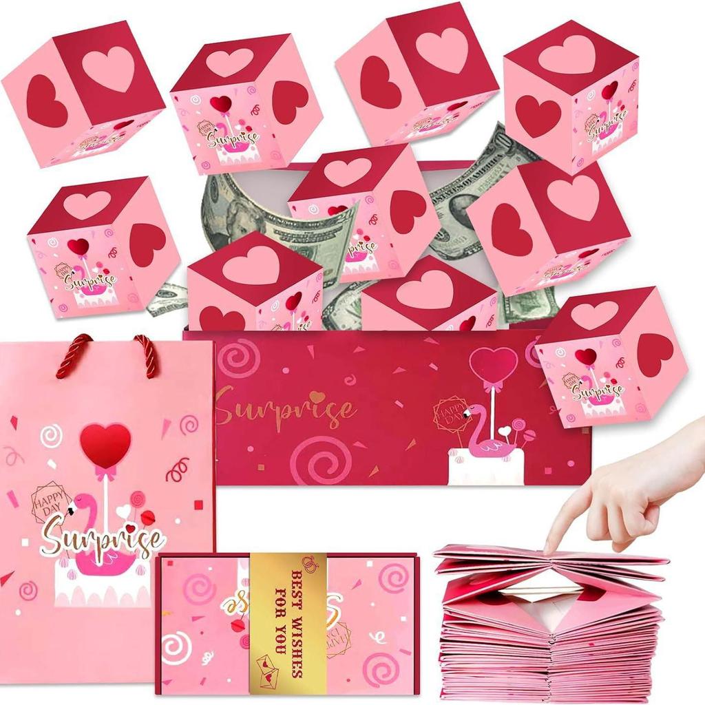 Scatola Pop-Up Sorpresa: Regalo di Compleanno e San Valentino