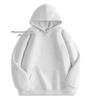 Black Solid Color Hooded Sweatshirt for Women - Korean Style, Loose Fit, Casual, Versatile, Plus Velvet Jacket for Autumn/Winter.