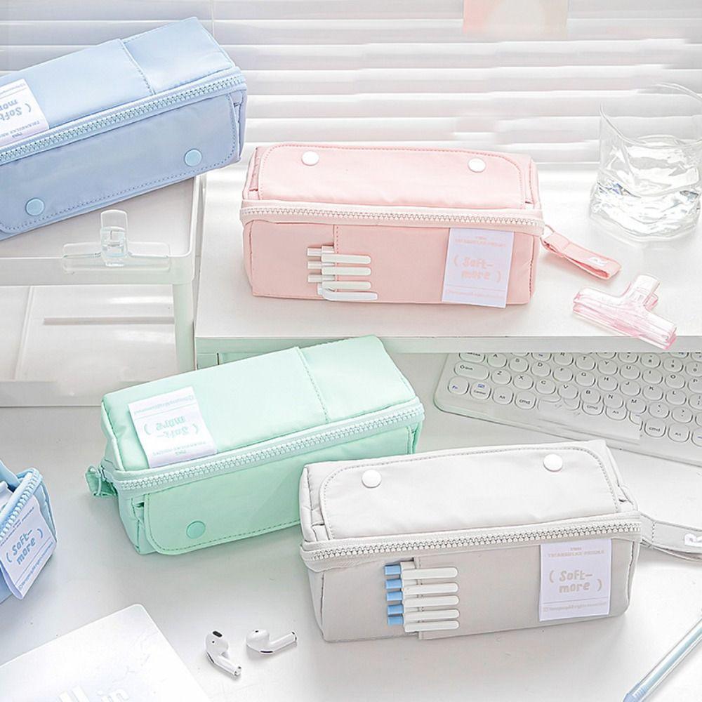 Large Capacity Pencil Box Multi-Layer Pencil Bag Gift Pencil Case Student