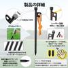 Pegs Xincamping Forged Pegs 28cm 20cm Steel 8/16 Laser Welded