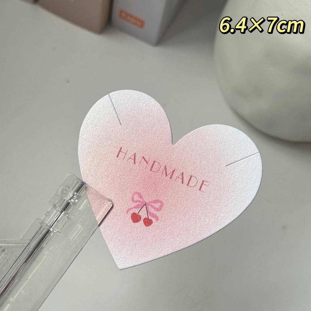 Fashionable and Minimalist Accessory Cardstock Earrings and Necklaces Display Card Hairbands Hair Clips Packaging Paper Cards Jewelry Back Cardboard
